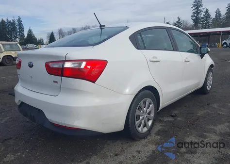 2016 Kia Rio Lx from USA, damaged, VIN KNADM4A38G6599627